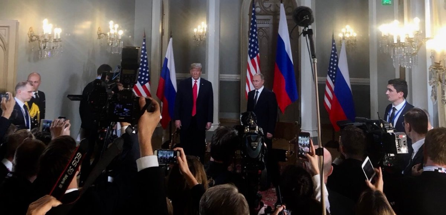 Встреча Трампа и Путина