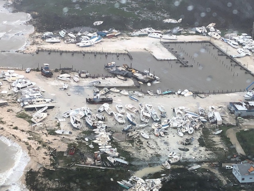 Ураган Дориан, Багамские острова 2019