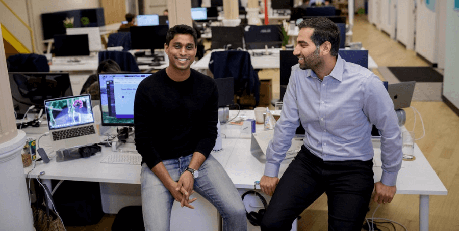 Анкур Джайн и Парааг Сарва в офисе своей компании Rhino