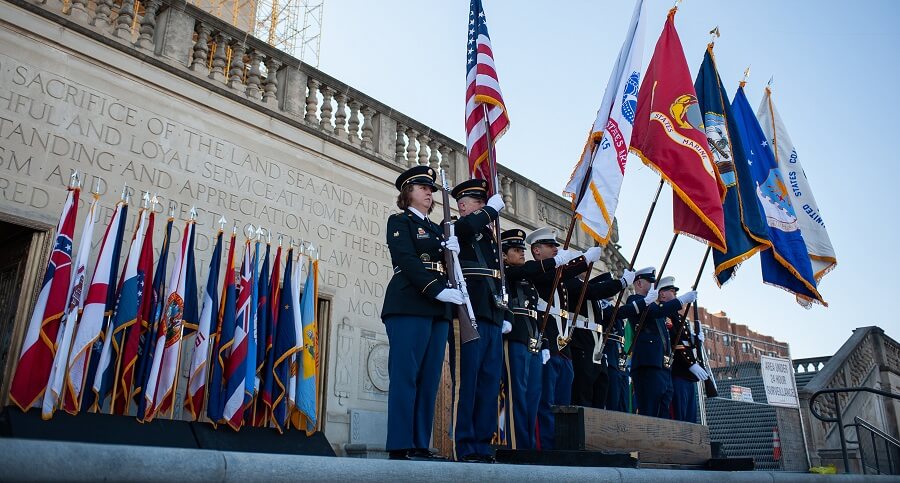 Церемонии в честь ветеранов в США. День ветерана в США в 2021 году