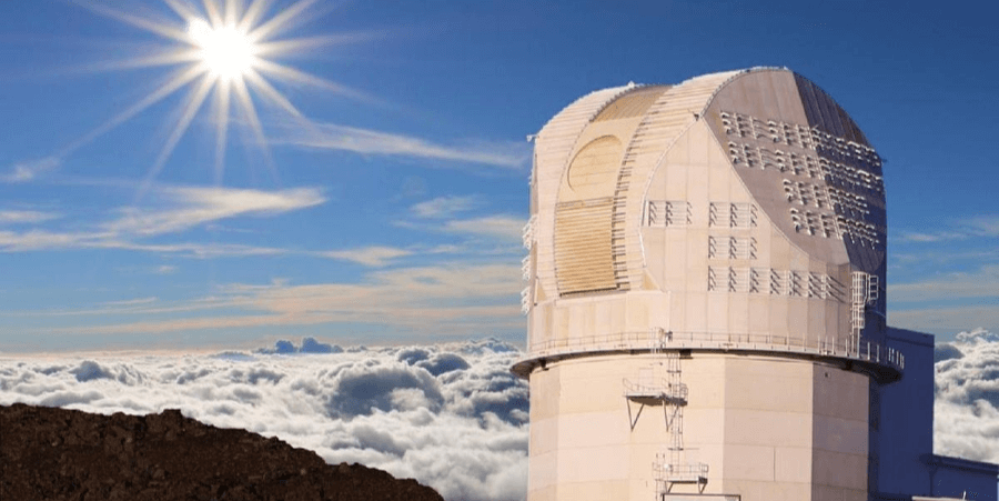 Телескоп DKIST на вулкане Халеакала, Гавайи