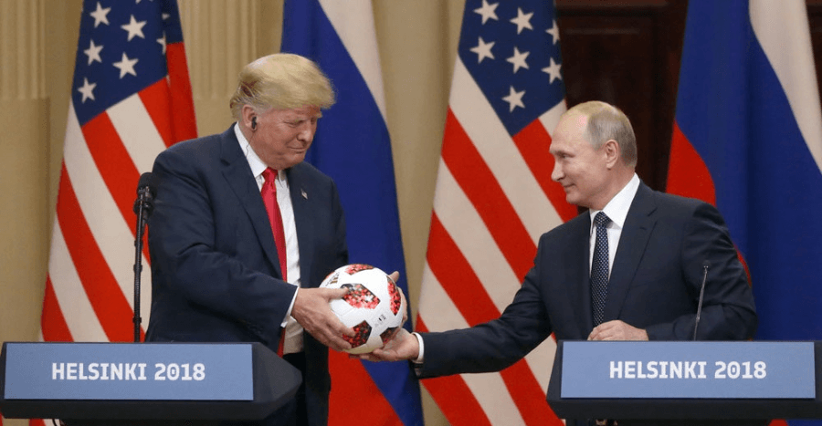Трамп и Путин. Встреча в Хельсинки