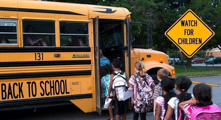 Школьный автобус США