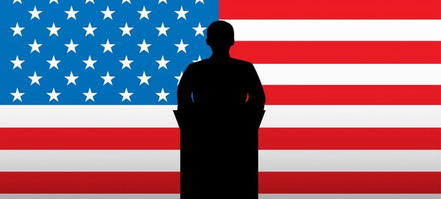 Зарплата президента в США. Президент и флаг США